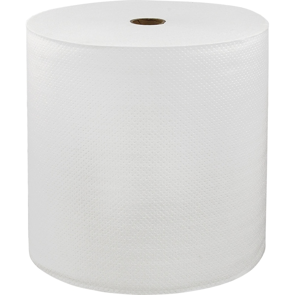 Locor Hardwound Paper Towels, Continuous Roll Sheets, White, 6 PK SOL46897 - main